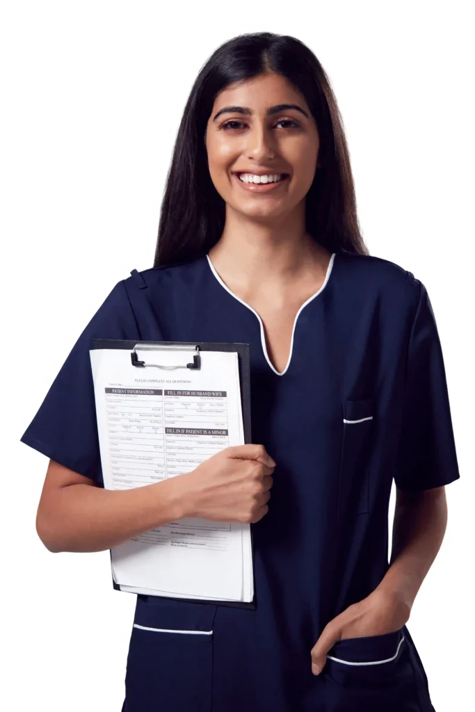 Happy nurse